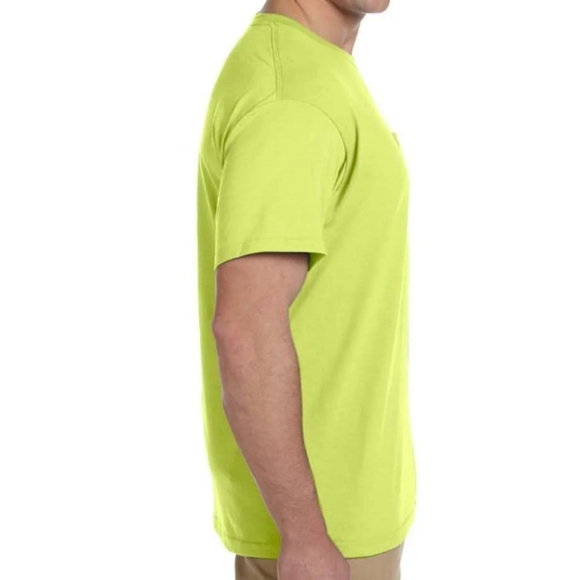 Jerzees Men's Dri-Power Moisture Wicking Bundle Of 7 Crewneck T-Shirt w/ Pocket - Picture 3 of 3